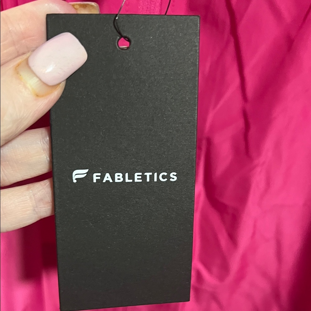 Fabletics Vibrant Pink Utility Jacket - Picture 3 of 5